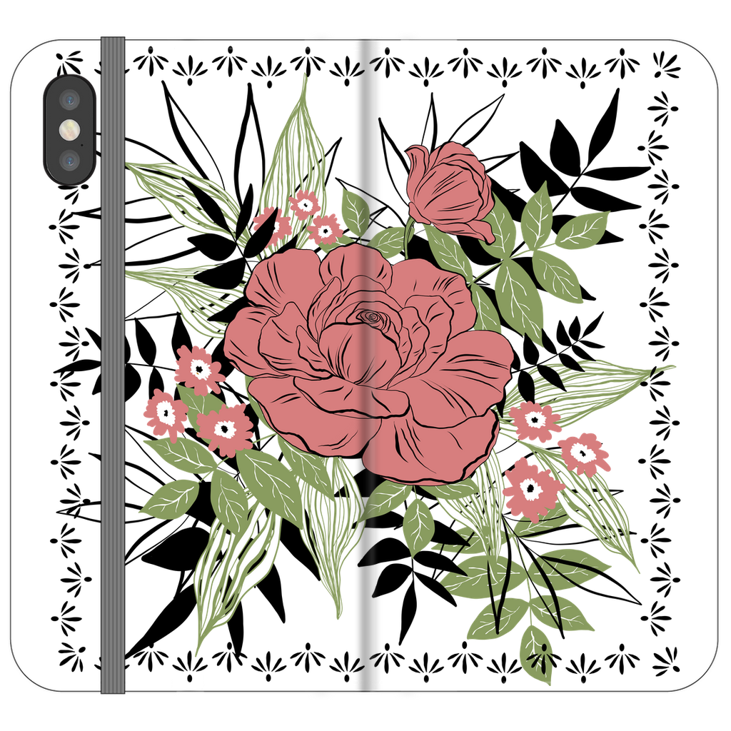 Peony Bouquet WALLET Phone Case