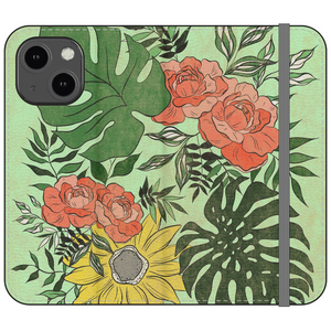 Plant Collage WALLET Phone Case