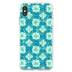 Turquoise Moroccan Stars FLEX Phone Case