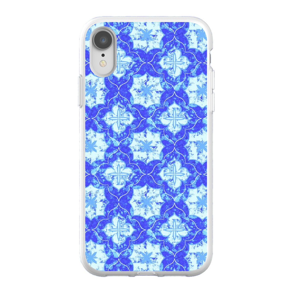 Blue Moroccan Stars FLEX Phone Case