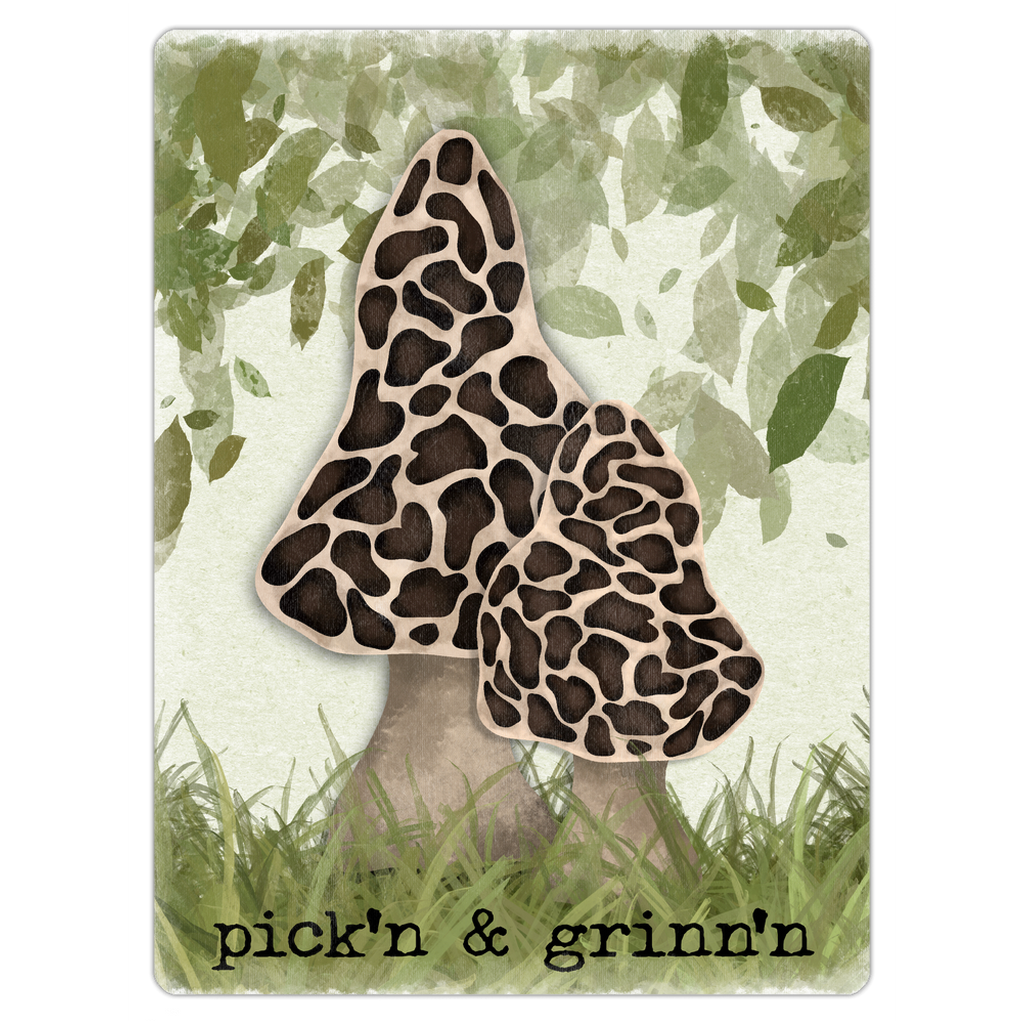 Morel Mushroom Magnet