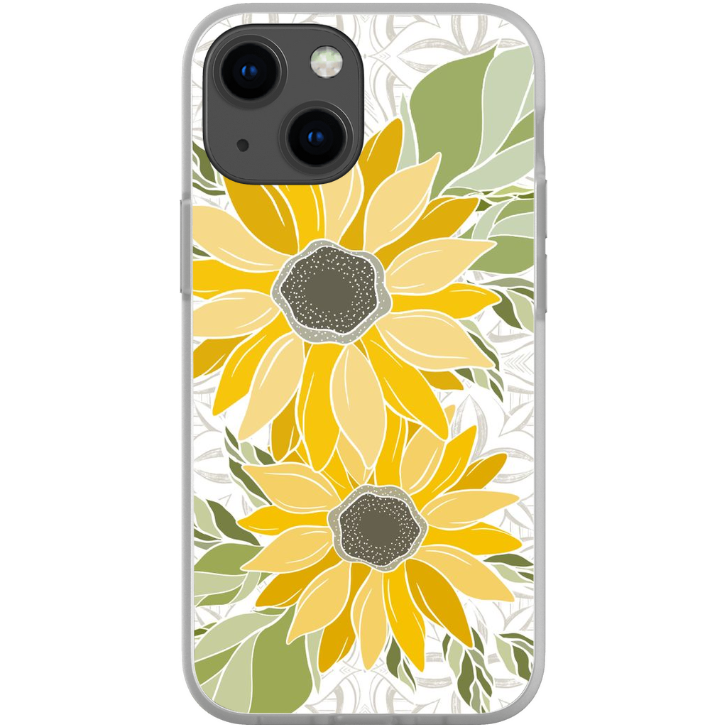 Art Deco Sunflower FLEX Phone Case – Thistle & Grace Art Deco Sunflower FLEX Phone Case – Thistle & Grace