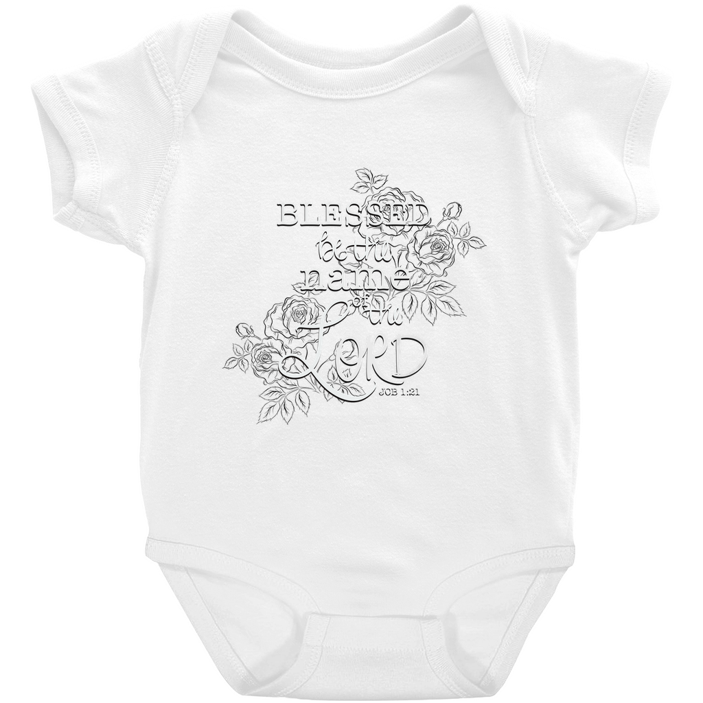 Blessed Be Roses Onesie