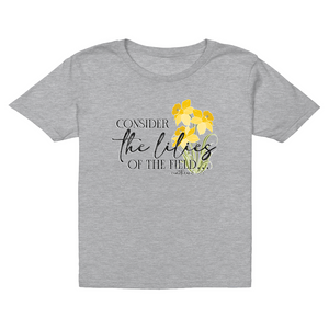 Consider the Lilies T-Shirt (Youth)