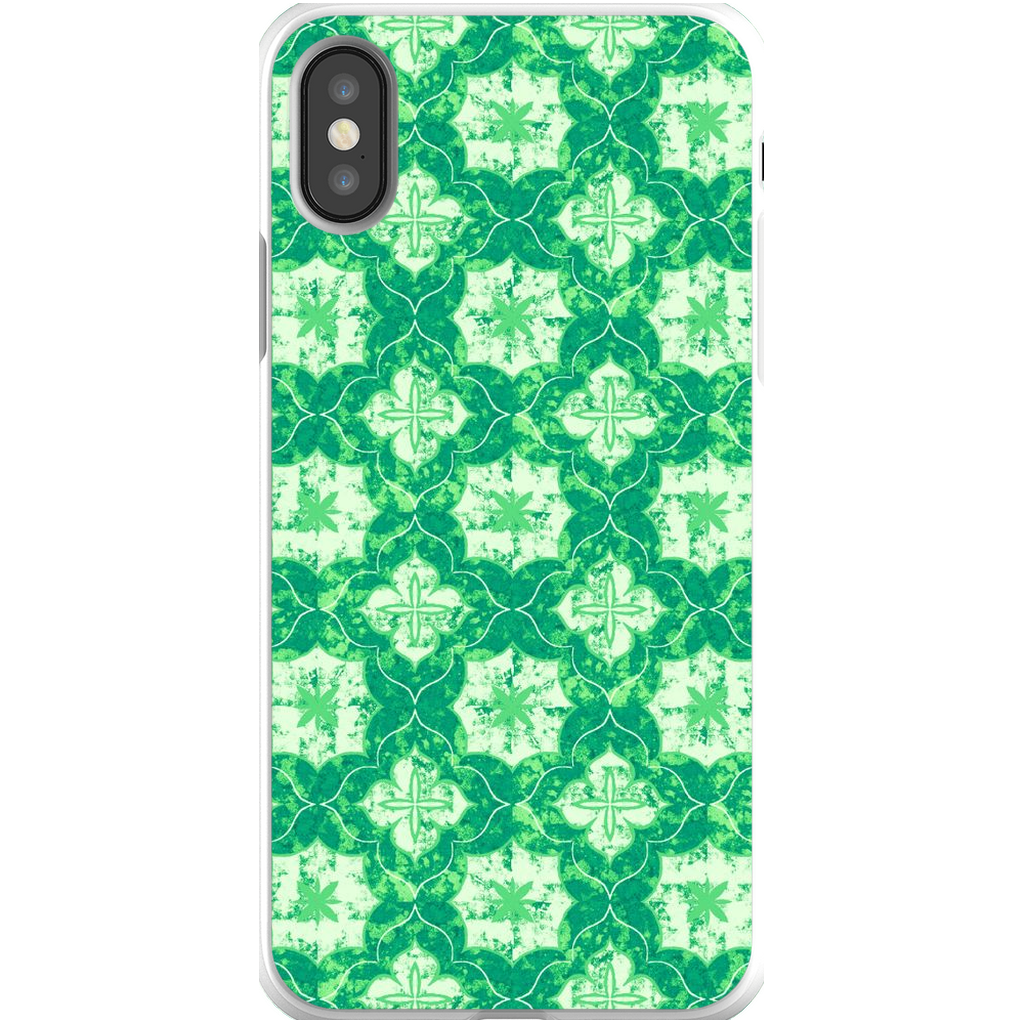 Green Moroccan Stars FLEX Phone Case