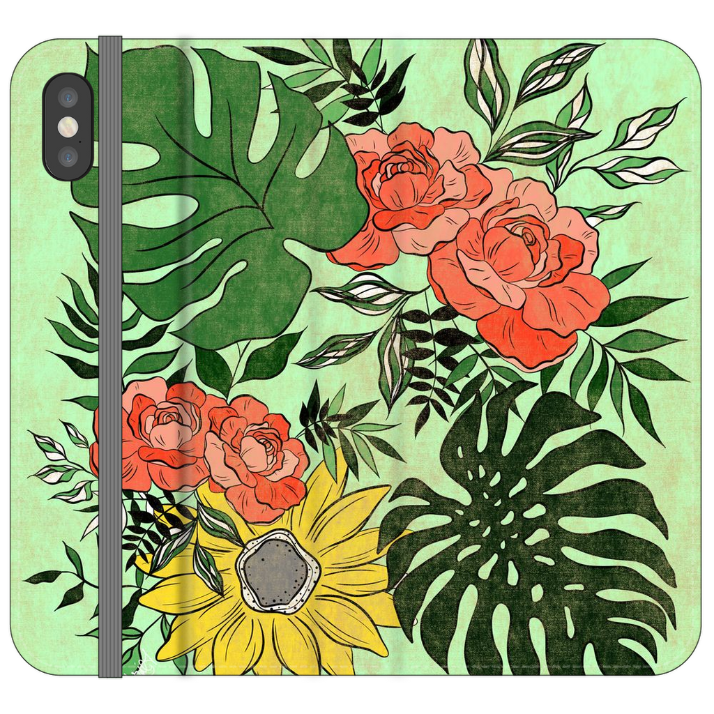 Plant Collage WALLET Phone Case