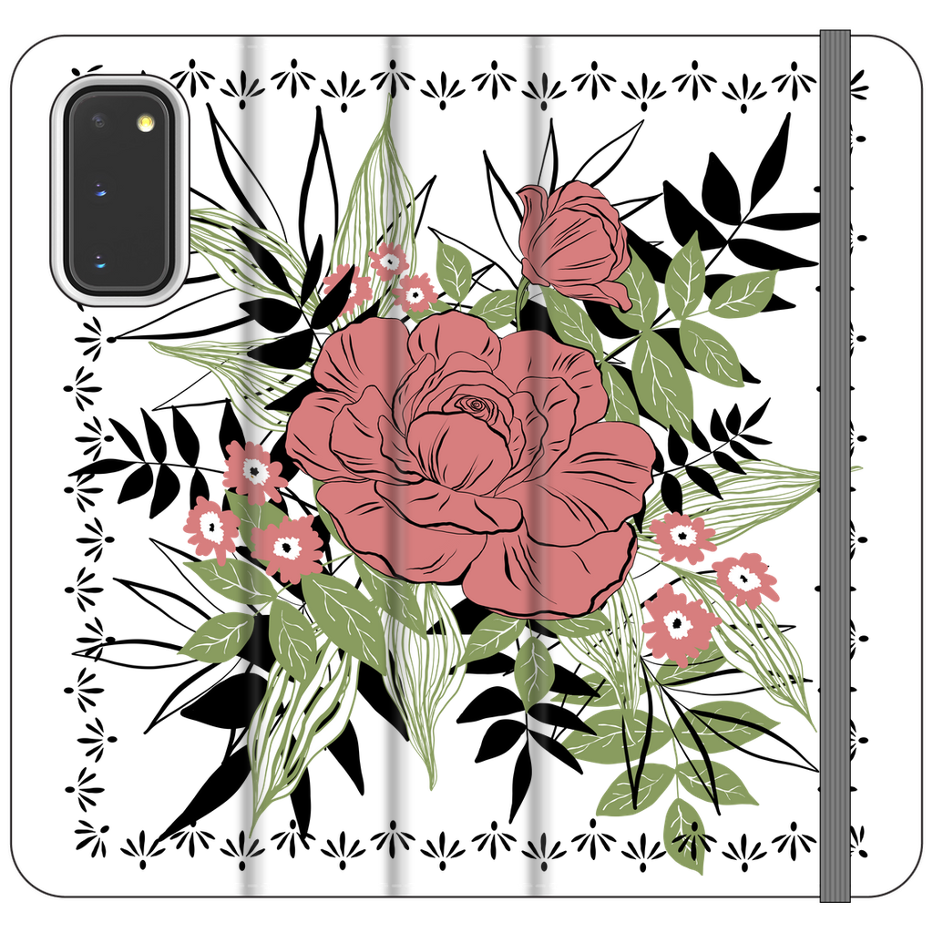 Peony Bouquet WALLET Phone Case