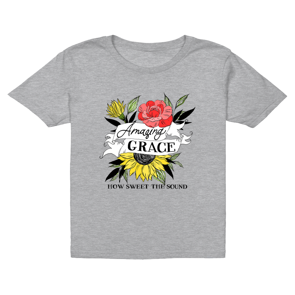 Amazing Grace Floral T-Shirt (Youth)