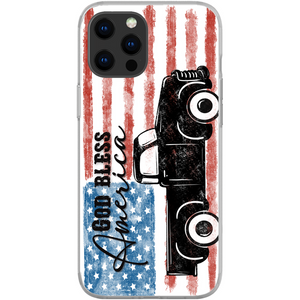 God Bless America Truck FLEX Phone Case