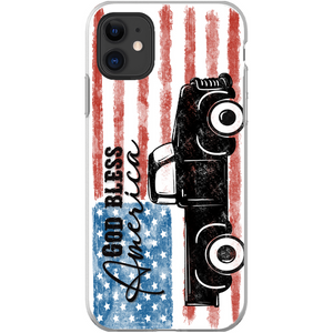 God Bless America Truck FLEX Phone Case