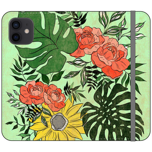 Plant Collage WALLET Phone Case