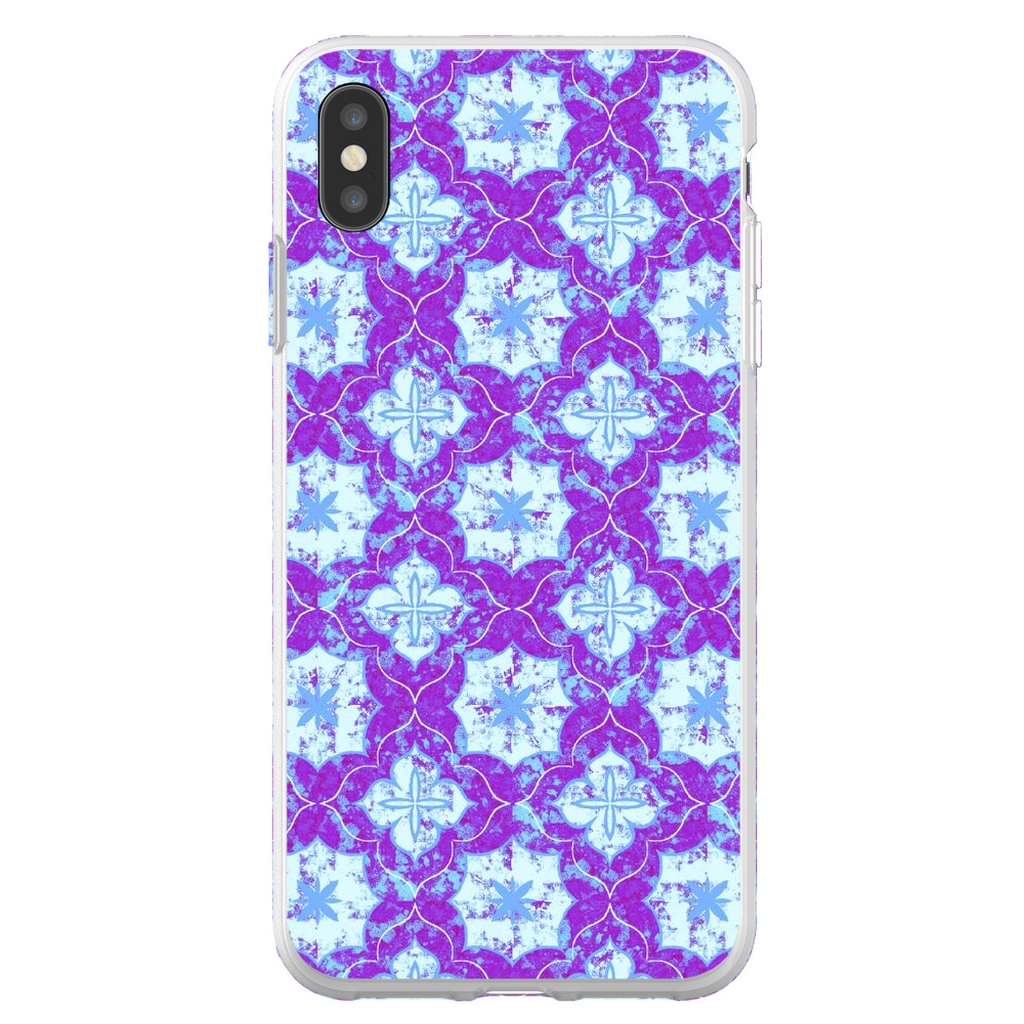 Purple Moroccan Stars FLEX Phone Case