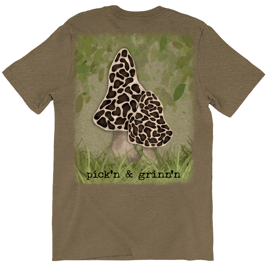 Morel Mushroom T-Shirts (Adult)