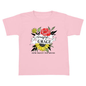 Amazing Grace Floral T-Shirt (Toddler)