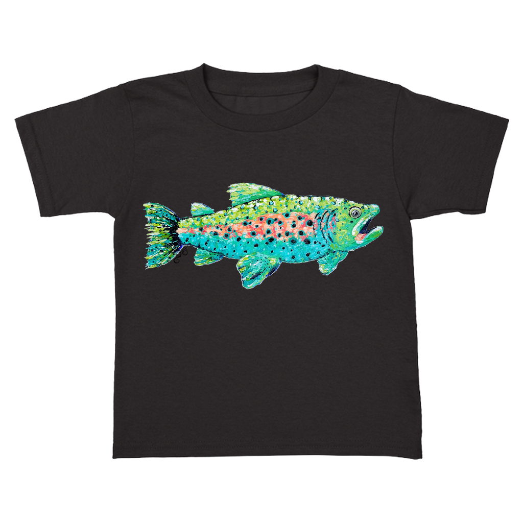 Trout Canvas T-Shirt (Toddler)