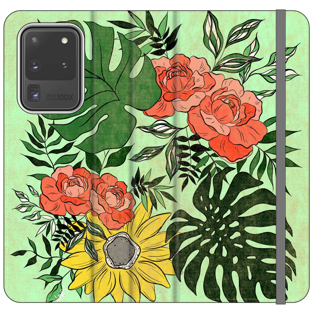 Plant Collage WALLET Phone Case