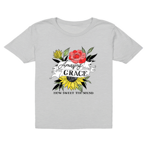 Amazing Grace Floral T-Shirt (Youth)