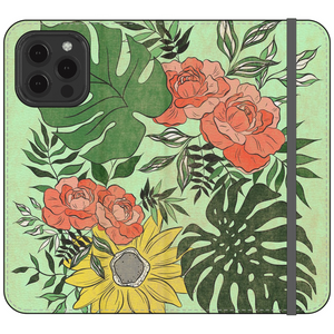 Plant Collage WALLET Phone Case