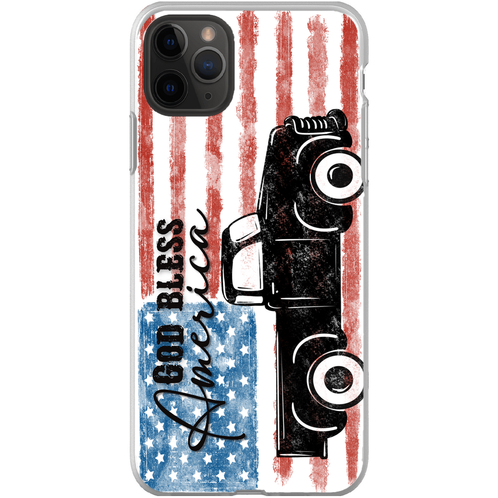 God Bless America Truck FLEX Phone Case