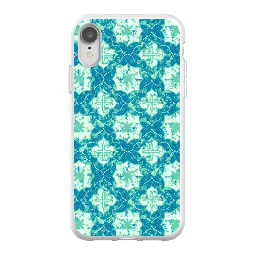 Turquoise Moroccan Stars FLEX Phone Case