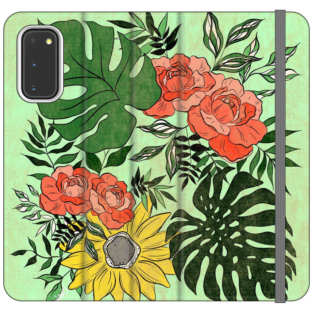 Plant Collage WALLET Phone Case