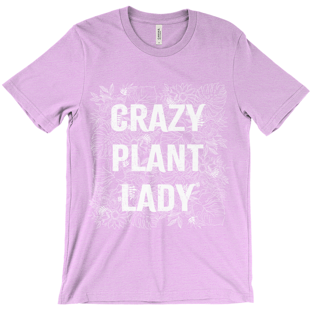 Crazy Plant Lady T-Shirt White Ink (Adult)