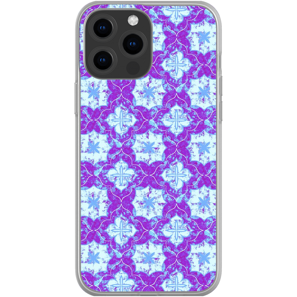 Purple Moroccan Stars FLEX Phone Case