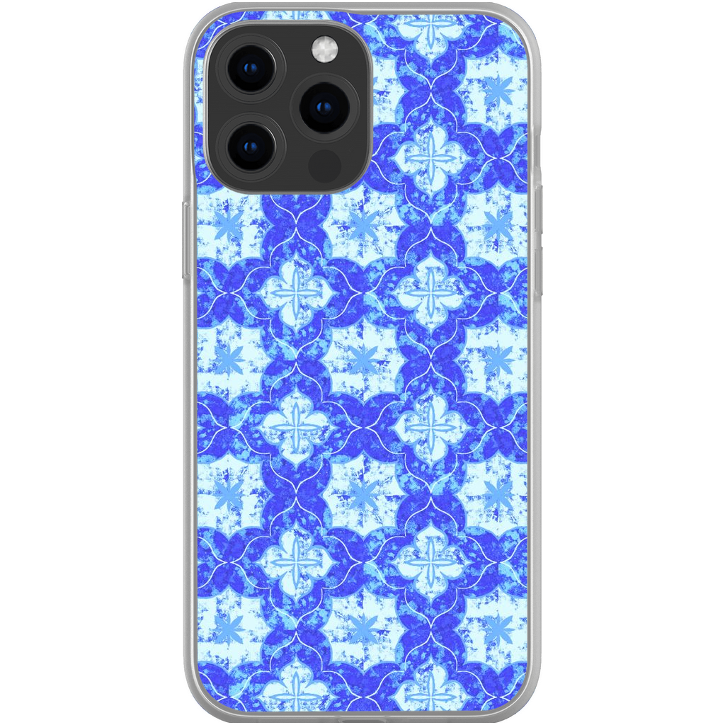 Blue Moroccan Stars FLEX Phone Case