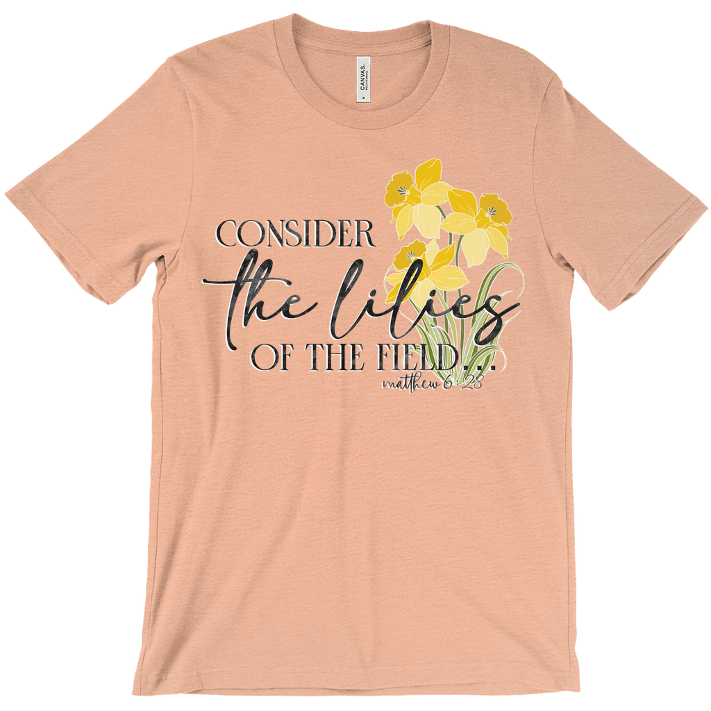 Consider the Lilies T-Shirt (Adult)