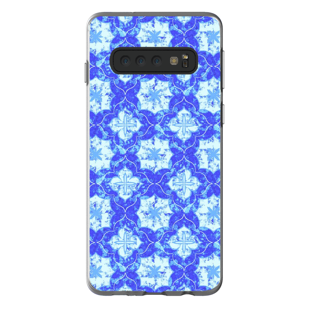 Blue Moroccan Stars FLEX Phone Case