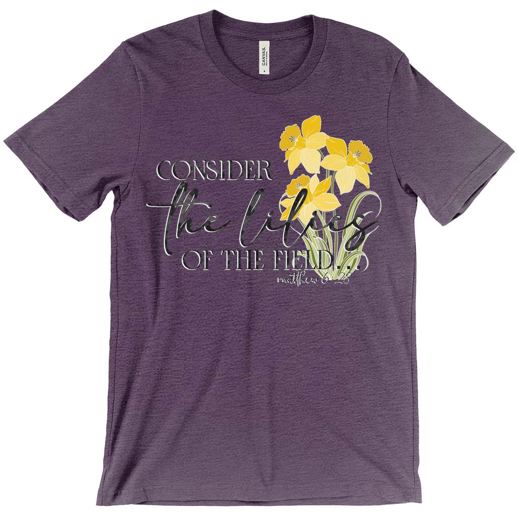 Consider the Lilies T-Shirt (Adult)