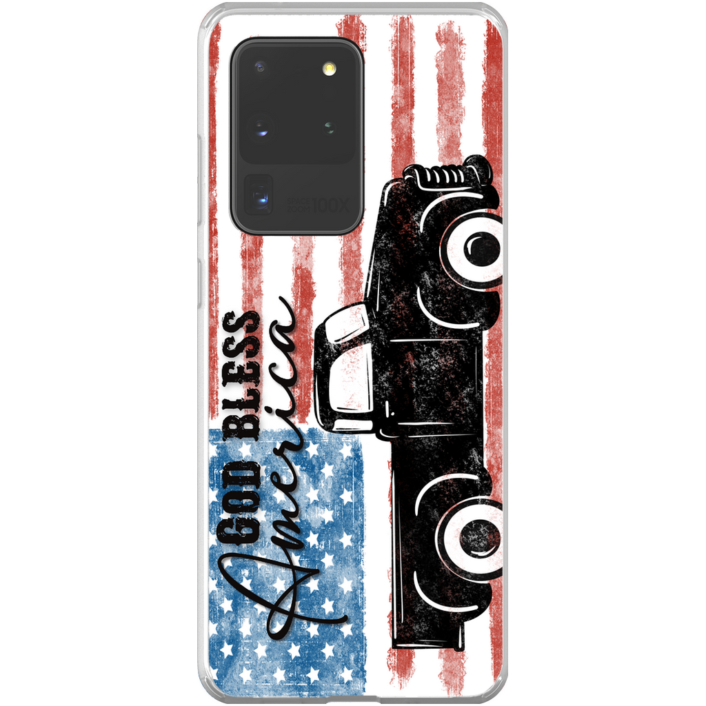 God Bless America Truck FLEX Phone Case