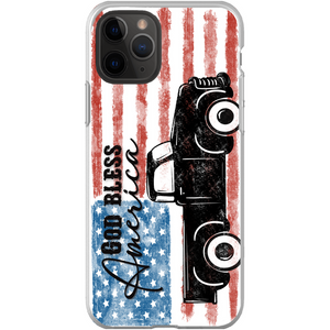 God Bless America Truck FLEX Phone Case