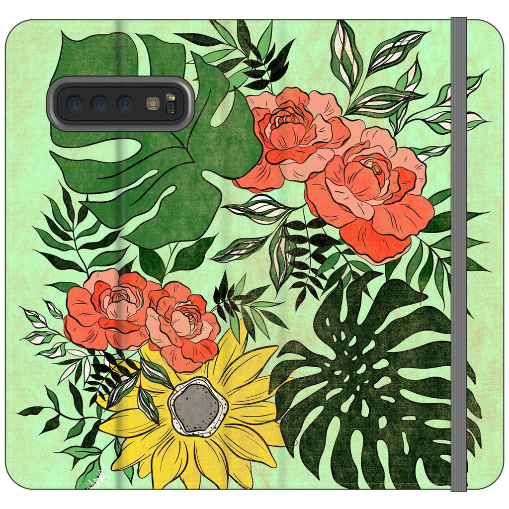 Plant Collage WALLET Phone Case