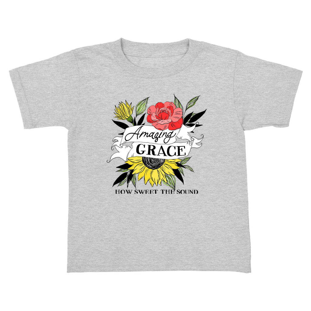 Amazing Grace Floral T-Shirt (Toddler)