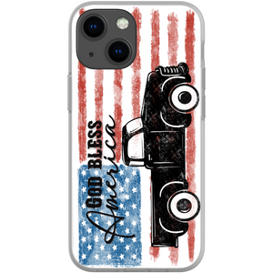 God Bless America Truck FLEX Phone Case