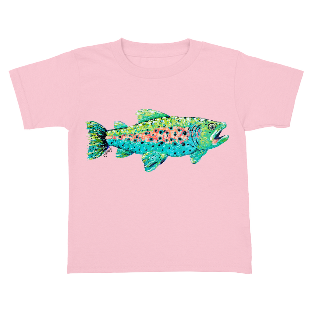 Trout Canvas T-Shirt (Toddler)