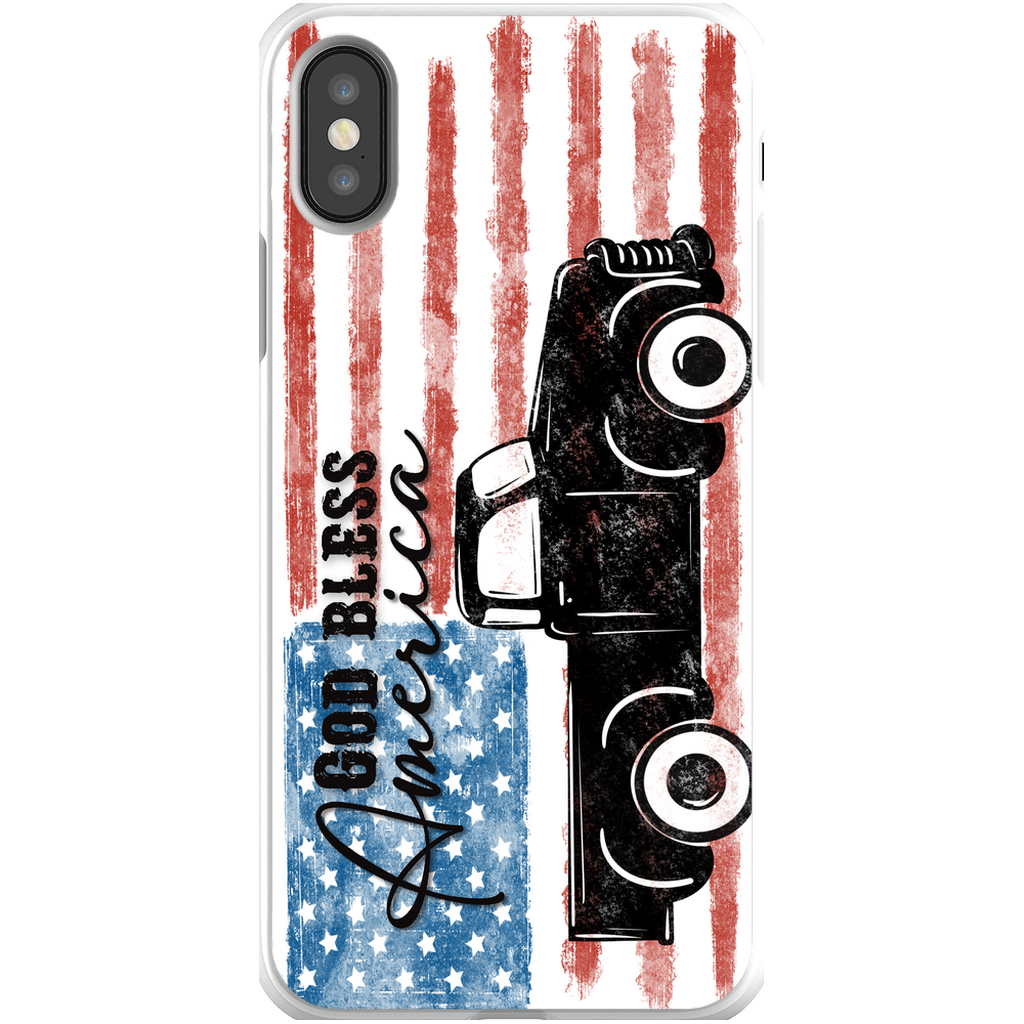 God Bless America Truck FLEX Phone Case