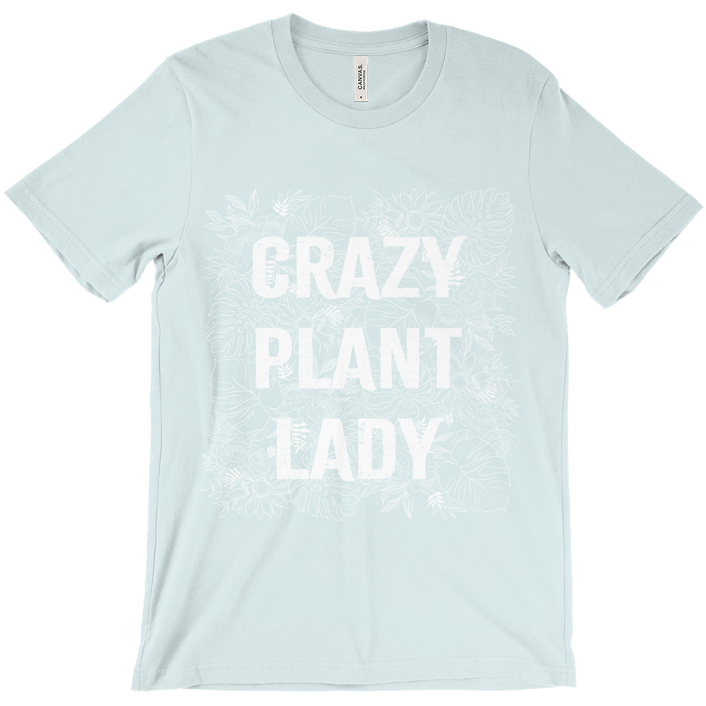 Crazy Plant Lady T-Shirt White Ink (Adult)