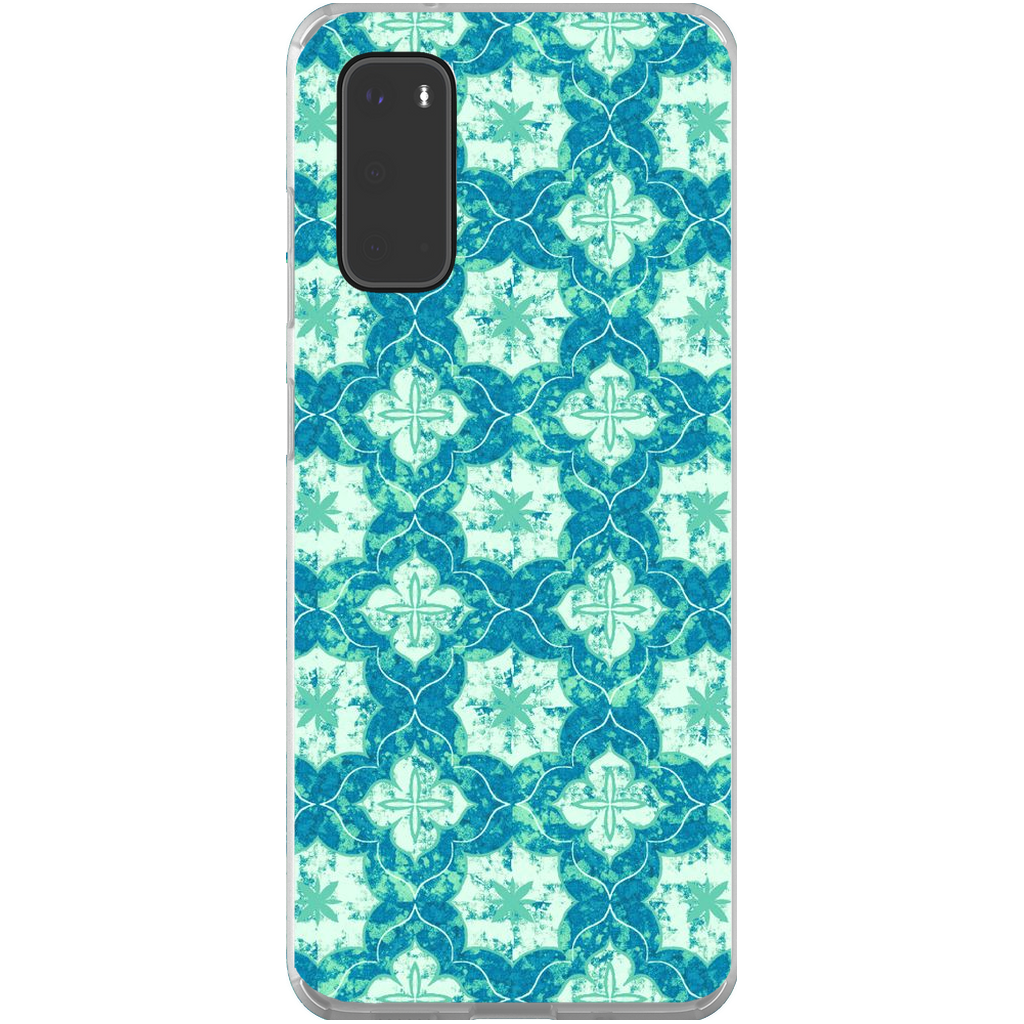 Turquoise Moroccan Stars FLEX Phone Case