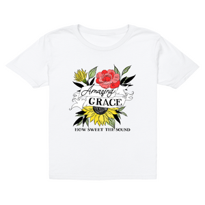 Amazing Grace Floral T-Shirt (Youth)