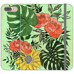 Plant Collage WALLET Phone Case