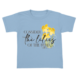 Consider the Lilies T-Shirt (Toddler)