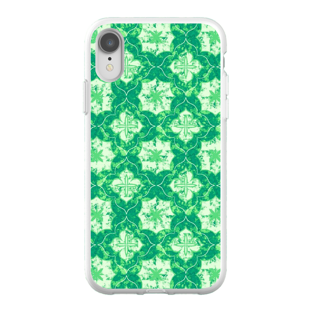 Green Moroccan Stars FLEX Phone Case