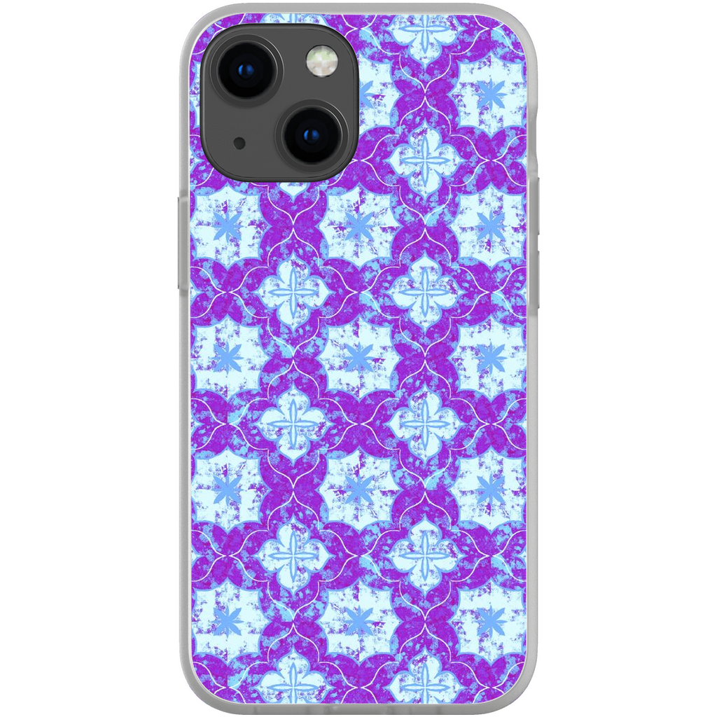 Purple Moroccan Stars FLEX Phone Case