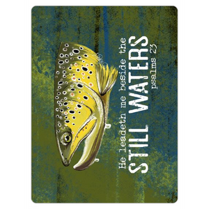 Still Waters Fish Magnet