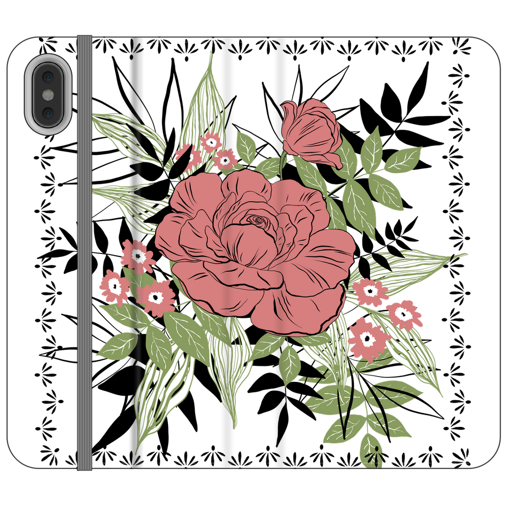 Peony Bouquet WALLET Phone Case