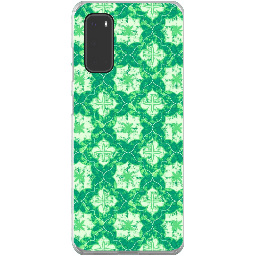 Green Moroccan Stars FLEX Phone Case