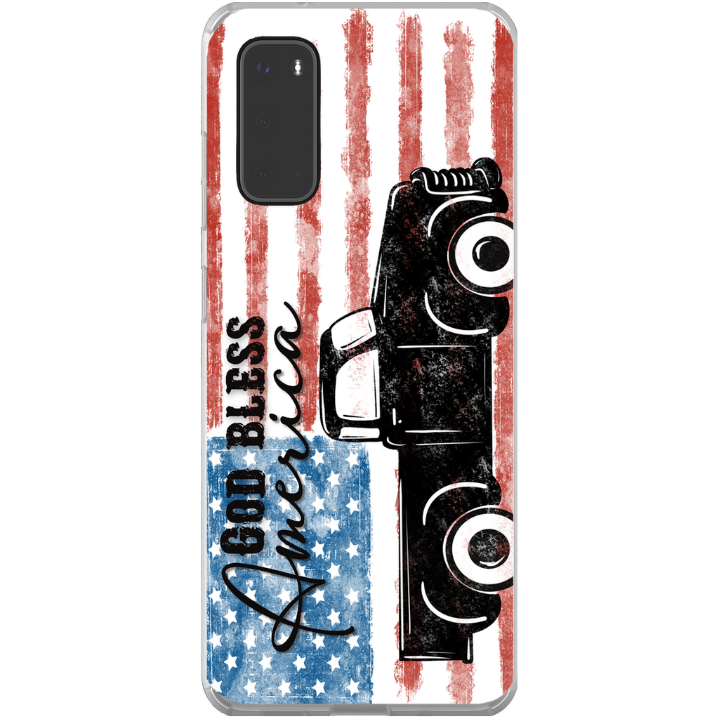 God Bless America Truck FLEX Phone Case