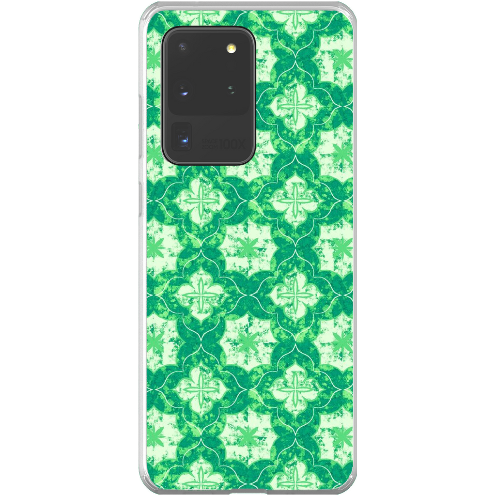 Green Moroccan Stars FLEX Phone Case